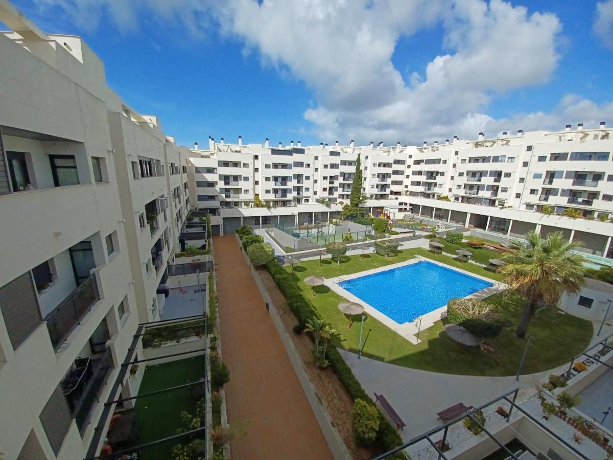 Magnifico Apartamento En El Pto De Sta Maria, Aire Acc, Piscina, Zona Ninos Y Padel El Puerto de Santa Maria Exterior photo